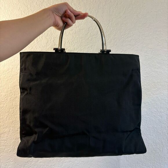 Gucci Canvas Handbag/Tote Black - Picture 7 of 13